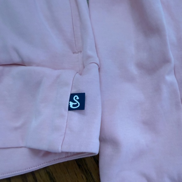 Swannies Golf Light Pink Hooded Sweatshirt - Picture 5 of 5